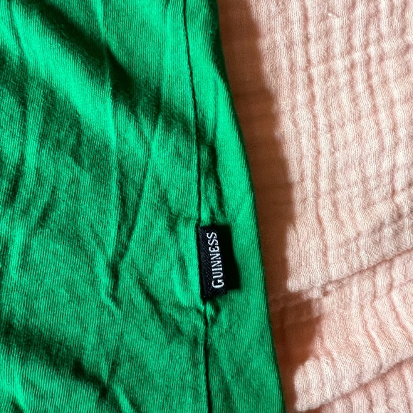 Lovely Day For Guinness Beer Stout Toucan Bird Factory 1759 Green Shirt XL RARE - Picture 6 of 8